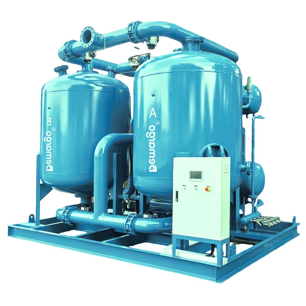 Desiccant Loss-Free Heated Blower Adsorption Compressed Air Dryer