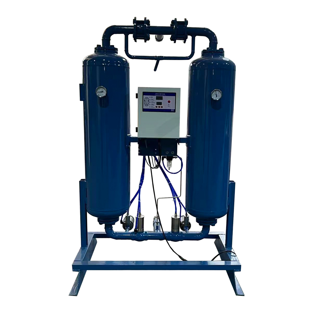 Energy-Saving 1.5nm³/Min Heatless Regeneration Adsorption Air Dryers